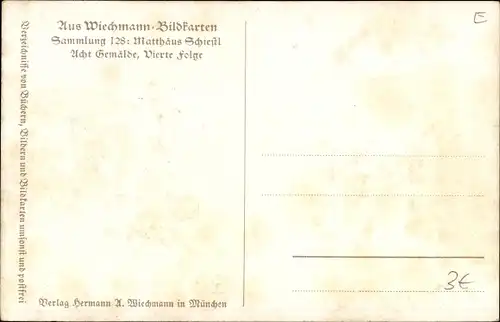 Künstler Ak Schiestl, Matthäus, Waldkapelle