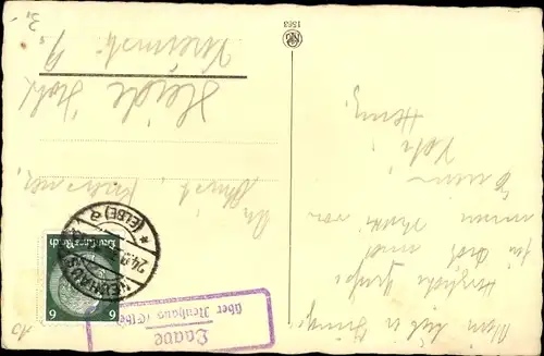 Ak Ein Schwerenöter, Terrier, Hundeportrait