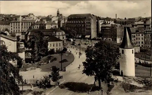 Ak Plauen im Vogtland, Am Tunnel