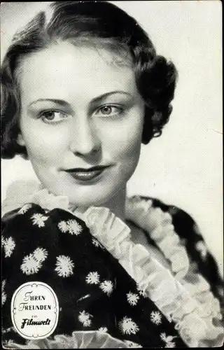 Ak Schauspielerin Carola Höhn, Portrait, Autogramm