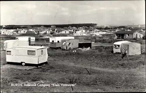 Ak Ameland-Buren Friesland Niederlande, Camping Klein Vaarwater