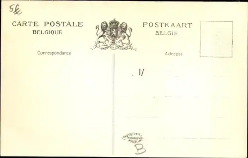 Ak Gand Gent Ostflandern, Quai aux Herbes