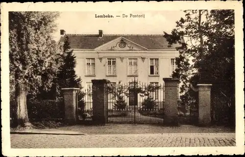 Ak Lembeke Ostflandern Belgien, De Pastorij