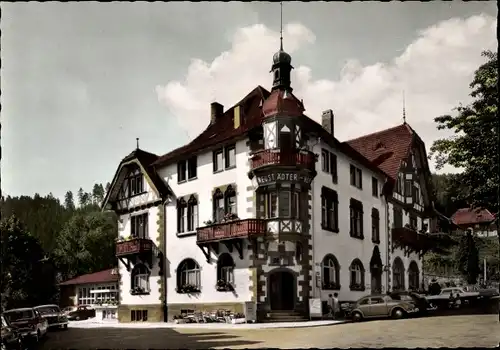 Ak Neustadt im Breisgau Hochschwarzwald, Hotel Neustädter Hof, Außenansicht