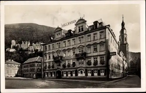 Ak Heidelberg am Neckar, Christliches Hospiz Holländer Hof, Leitung Frz. Jungmayr