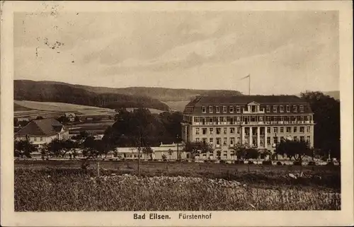 Ak Bad Eilsen Niedersachsen, Fürstenhof, Außenansicht