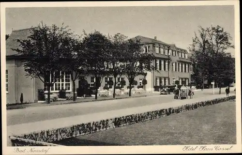 Ak Bad Nenndorf an der Weser, Hotel Haus Cassel, Außenansicht