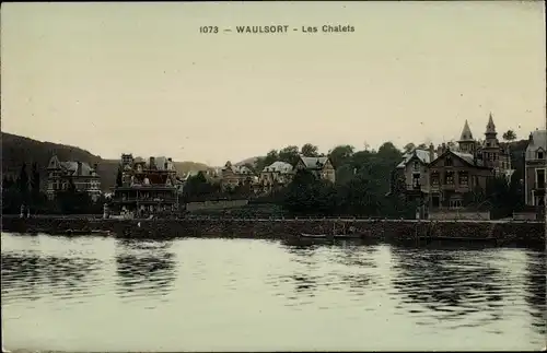 Ak Waulsort Hastière Wallonien Namur, Les Chalets