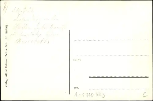 Ak Kaprun in Salzburg, Kapruner Tal, Wasserfallboden, Limbergalpe