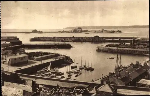 Ak Saint Helier Kanalinsel Jersey, The Harbour