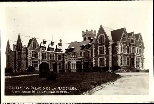 Ak Santander Kantabrien Spanien, Palacio de la Magdalena