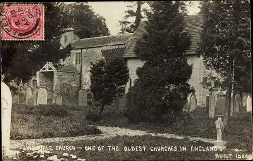 Ak Kirkdale Yorkshire, Church