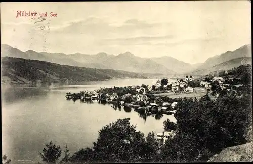 Ak Millstatt am See Kärnten, Gesamtansicht