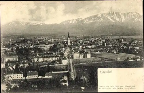 Ak Klagenfurt am Wörthersee Kärnten, Gesamtansicht