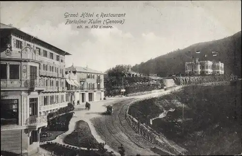 Ak Ruta Camogli Liguria, Portofino Kulm, Grand Hotel e Restaurant