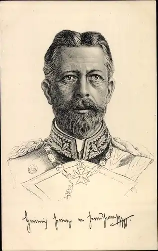 Ak Prinz Heinrich von Preußen, Portrait