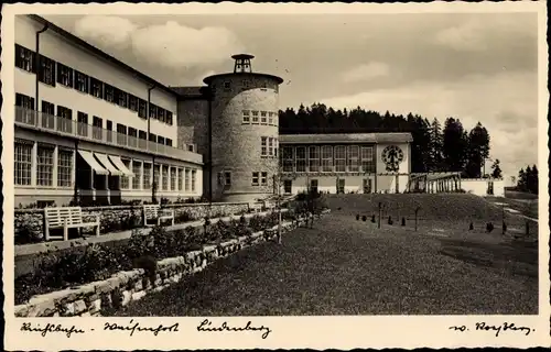 Ak Lindenberg im Allgäu Schwaben, Reichsbahn Waisenhorst