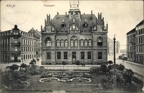 Ak Kalk Köln am Rhein, Postamt