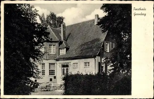 Ak Gremberg Kalk Köln am Rhein, Jagd-Restaurant Forsthaus Gremberg