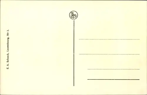 Ak Vianden Luxemburg, Vue générale, Schloss, Blick auf den Ort