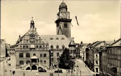 Ak Plauen im Vogtland, Rathaus