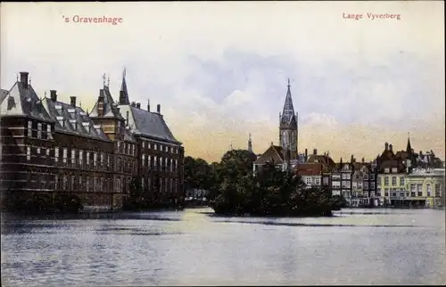 Ak 's Gravenhage Den Haag Südholland, Lange Vyverberg