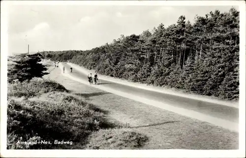 Ak Nes Ameland Friesland Niederlande, Badweg