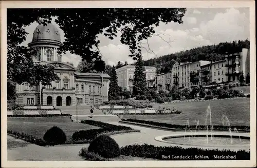 Ak Lądek Zdrój Bad Landeck Schlesien, Marienbad