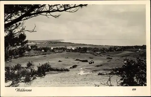 Ak Insel Hiddensee in der Ostsee, Panorama
