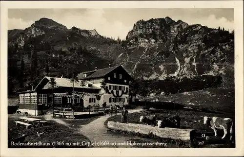 Ak Schliersee in Oberbayern, Bodenschneidhaus, Hohenpeissenberg