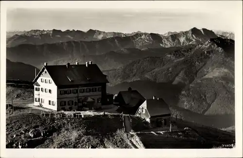 Ak Spitzingsee Schliersee in Oberbayern, Rothwand, Rotwand, Rotwandhaus, Rofan, Guffert