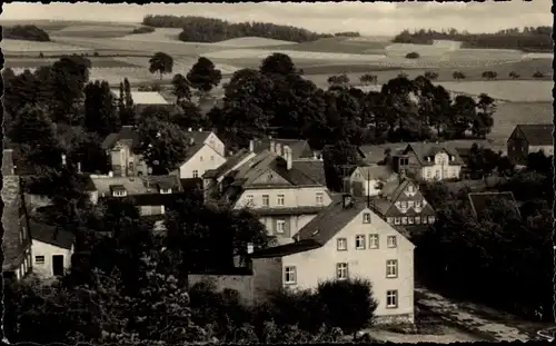 Ak Adorf Neukirchen im Erzgebirge, Mittlerer Ortsteil, Panorama