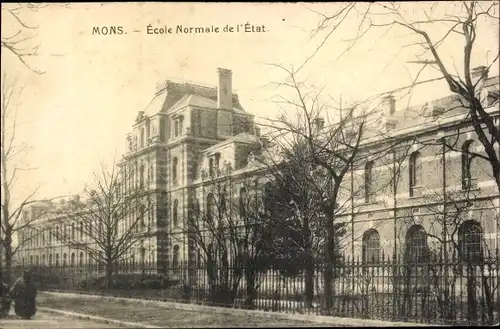 Ak Mons Wallonien Hennegau, École Normale de l'État