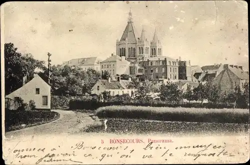 Ak Bons Secours Wallonien Hennegau, Panorama