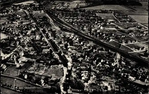 Ak Quadrath Ichendorf Bergheim an der Erft, Panorama, Luftbild