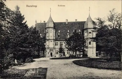 Ak Barntrup in Lippe, Schloss, Außenansicht