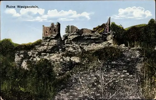 Ak Niedersteinbach Elsass Bas Rhin, Ruine Wasigenstein