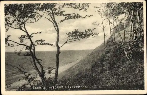 Ak Międzyzdroje Misdroy Pommern, Kaffeeberg