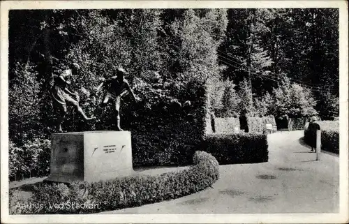 Ak Århus Aarhus Dänemark, Ved Stadion