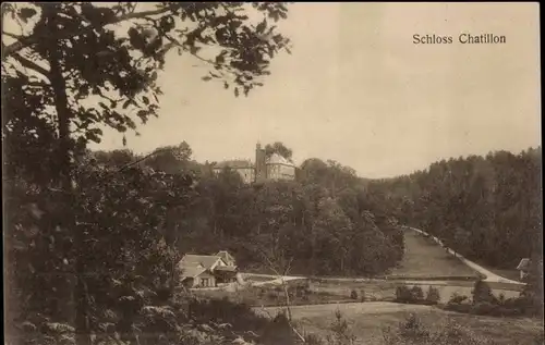 Ak Chatillon Loiret, Schloss