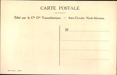 Künstler Ak Sandoz, Töpfer bei der Arbeit, Tongefäße, Auto Circuits Nord Africains, CGT