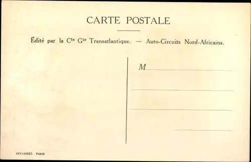 Künstler Ak Sandoz, Afrikaner, Araber, Schlange, Auto Circuits Nord Africains, CGT