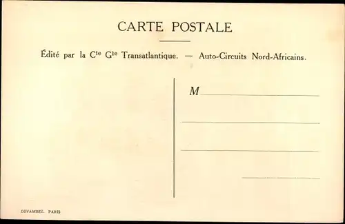 Künstler Ak Sandoz, Nordafrika, Wasserträger am Brunnen, Auto Circuits Nord Africains, CGT