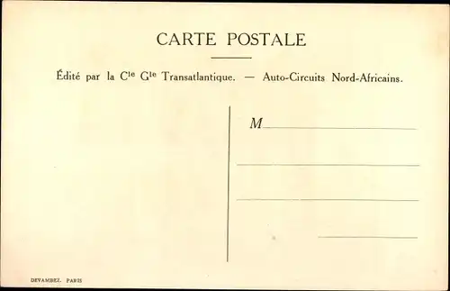 Künstler Ak Sandoz, Zwei Afrikaner mit Huhn, Araber, Auto Circuits Nord Africains, CGT