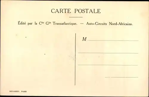 Künstler Ak Sandoz, Tor, Afrikaner, Araber, Minarett, Auto Circuits Nord Africains, CGT