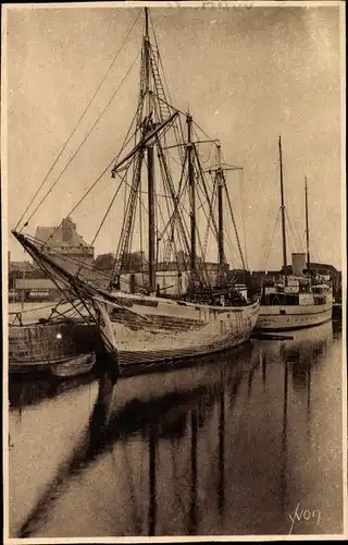 Ak Saint Malo Ille et Vilaine Bretagne, Terreneuvas a quai