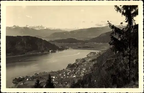 Ak Sattendorf Treffen am Ossiacher See Kärnten, Gesamtansicht