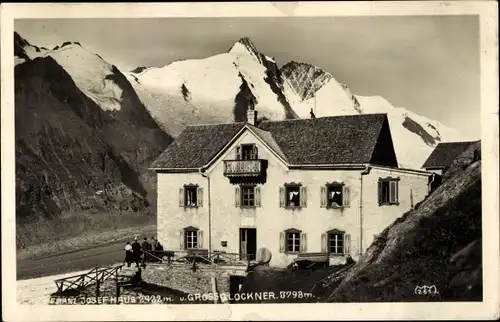 Ak Heiligenblut am Großglockner Kärnten, Kaiser Franz Josef Haus