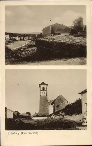 Ak Leintrey Meurthe et Moselle, Straßenpartie