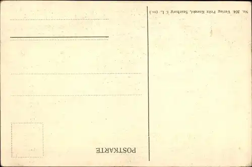 Ak Verdenal Meurthe et Moselle, Straßenpartie 1915